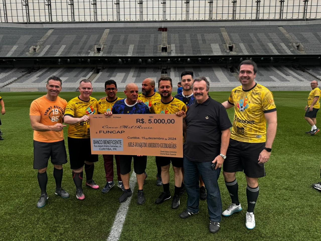 ARLS Joaquim Américo Guimarães nº 4849 participa da Campanha "Jogar e Fazer o Bem"